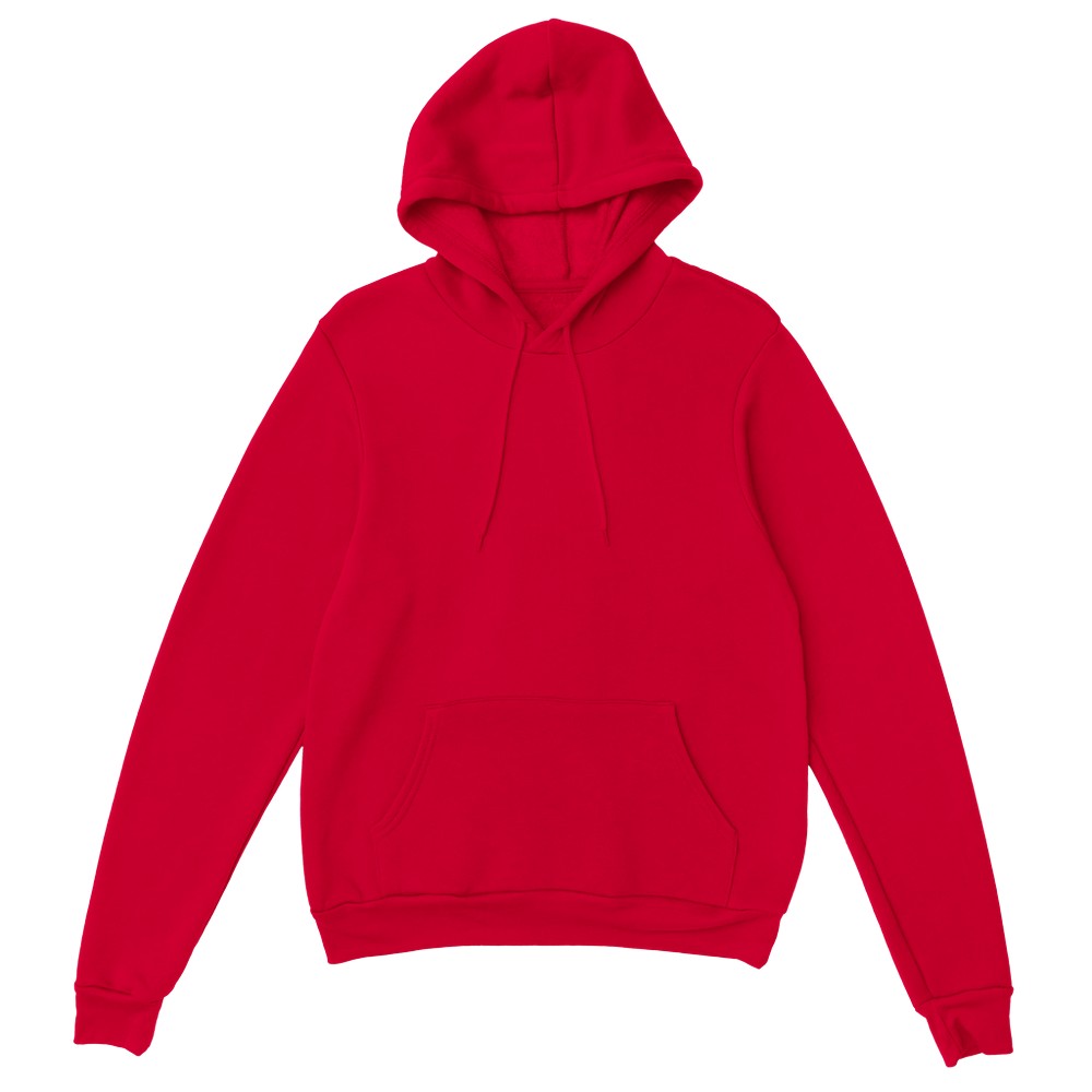 Basic Kadın Hoodie - Kırmızı
