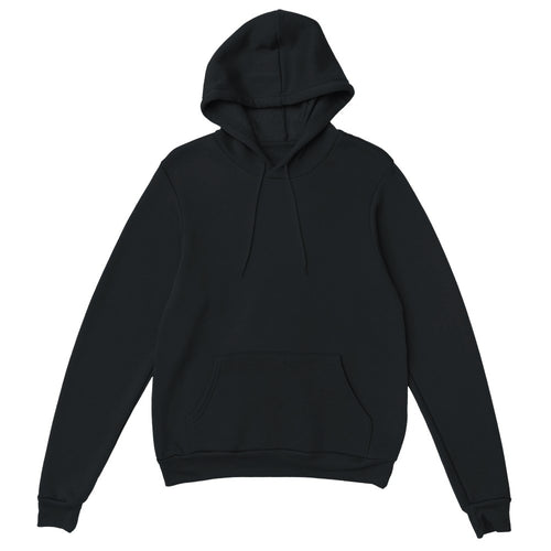 Basic Erkek Hoodie - Siyah