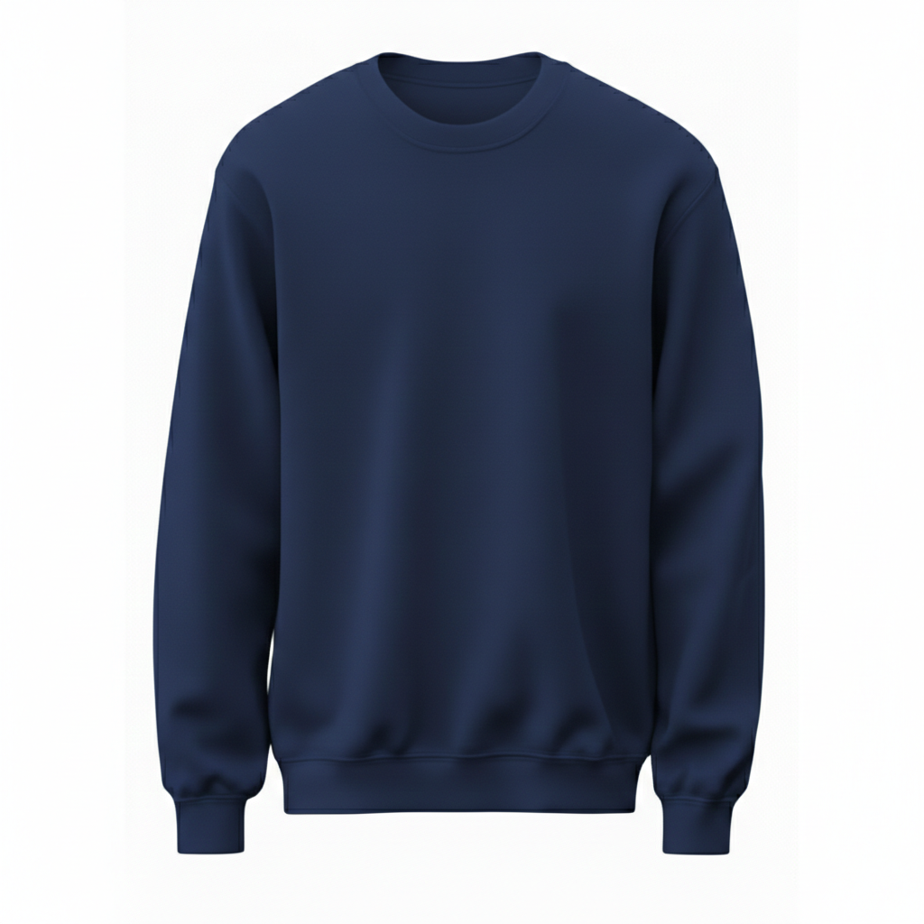 Basic Erkek Sweatshirt - Lacivert