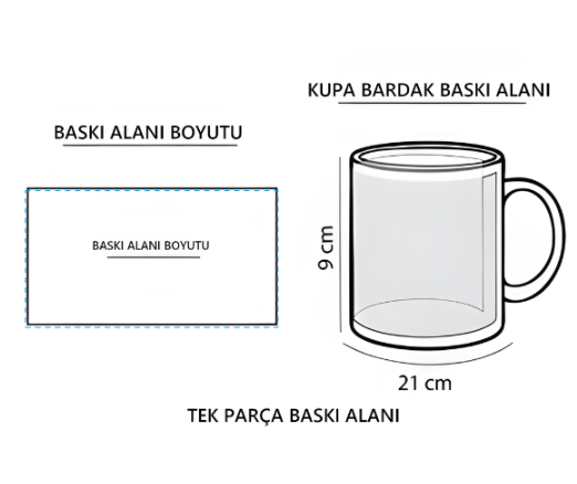 Seramik Kupa Bardak
